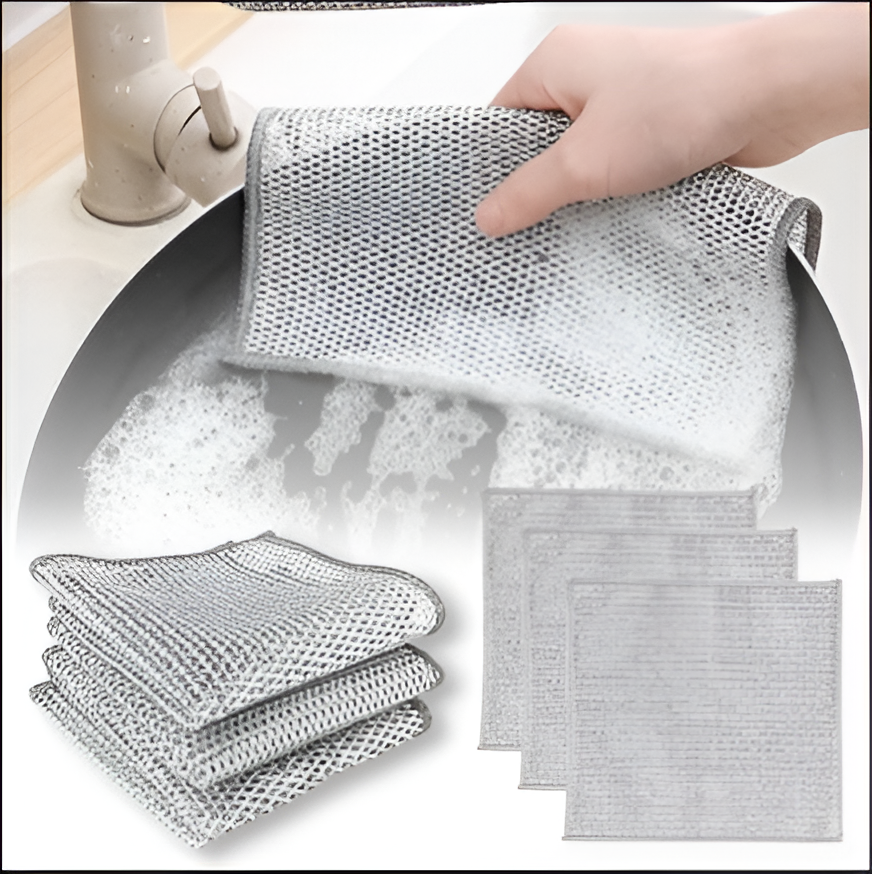Multipurpose Wire Dishwashing Rags .