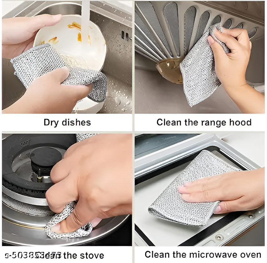 Multipurpose Wire Dishwashing Rags .